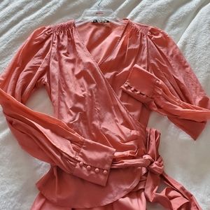 2 Silk Tops (Camisole & Wrapping Blouse)